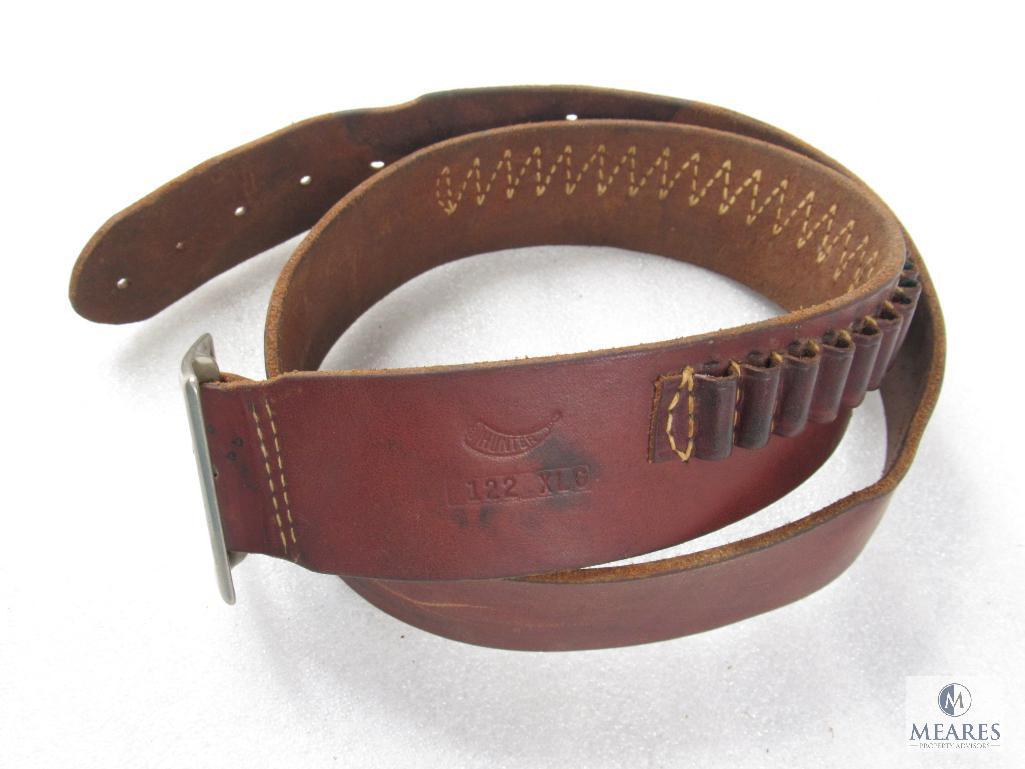 Two Cartridge Belts. One for .22LR and One for .38