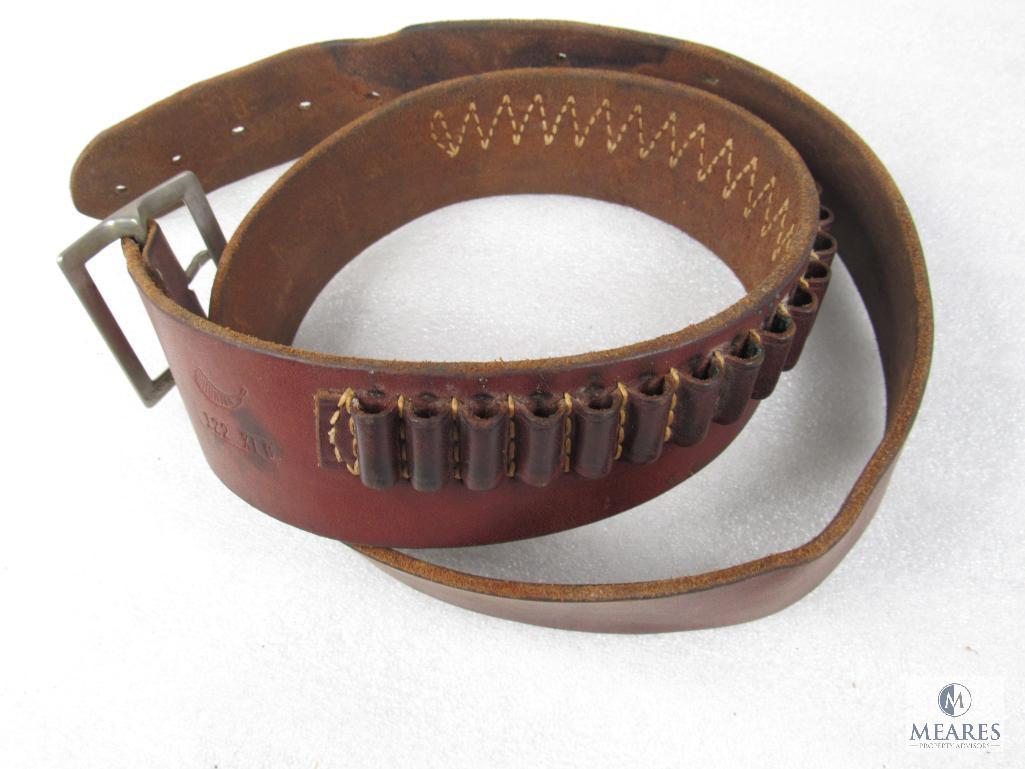 Two Cartridge Belts. One for .22LR and One for .38