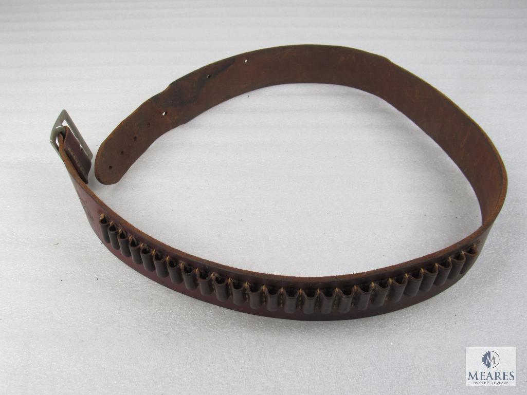 Two Cartridge Belts. One for .22LR and One for .38