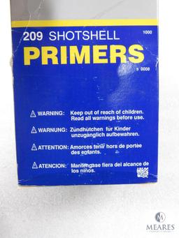 CCI 209 Shotshell Primers. Five Boxes of 100 Each