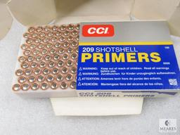 CCI 209 Shotshell Primers. Five Boxes of 100 Each
