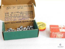 Box of Cast Bullets. Appears to Be For .41 Rimfire