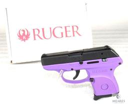 New Ruger LCP .380 ACP Semi-Auto Pistol in Talo Exclusive Purple