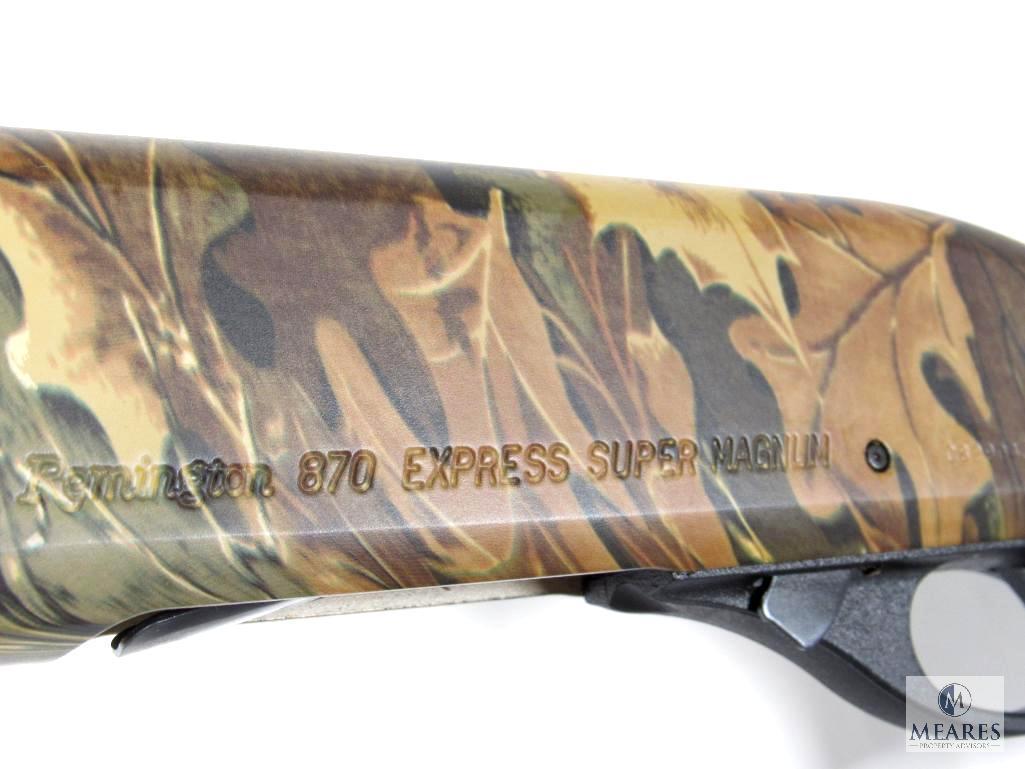 Remington 870 Express Super Magnum 12Ga. Pump Action Shotgun W/ Extra Barrel and Scope