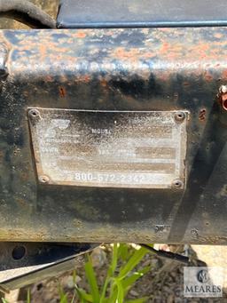 8 x 20 Box Trailer with Ramp Door - NO TITLE