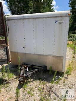 8 x 20 Box Trailer with Ramp Door - NO TITLE