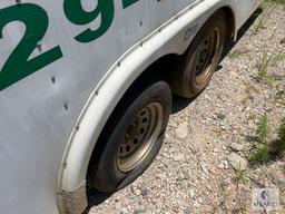8 x 20 Box Trailer with Ramp Door - NO TITLE