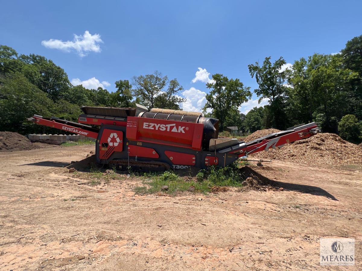 2018 EZYSTAK T3000 Trommel with Screen and Conveyor