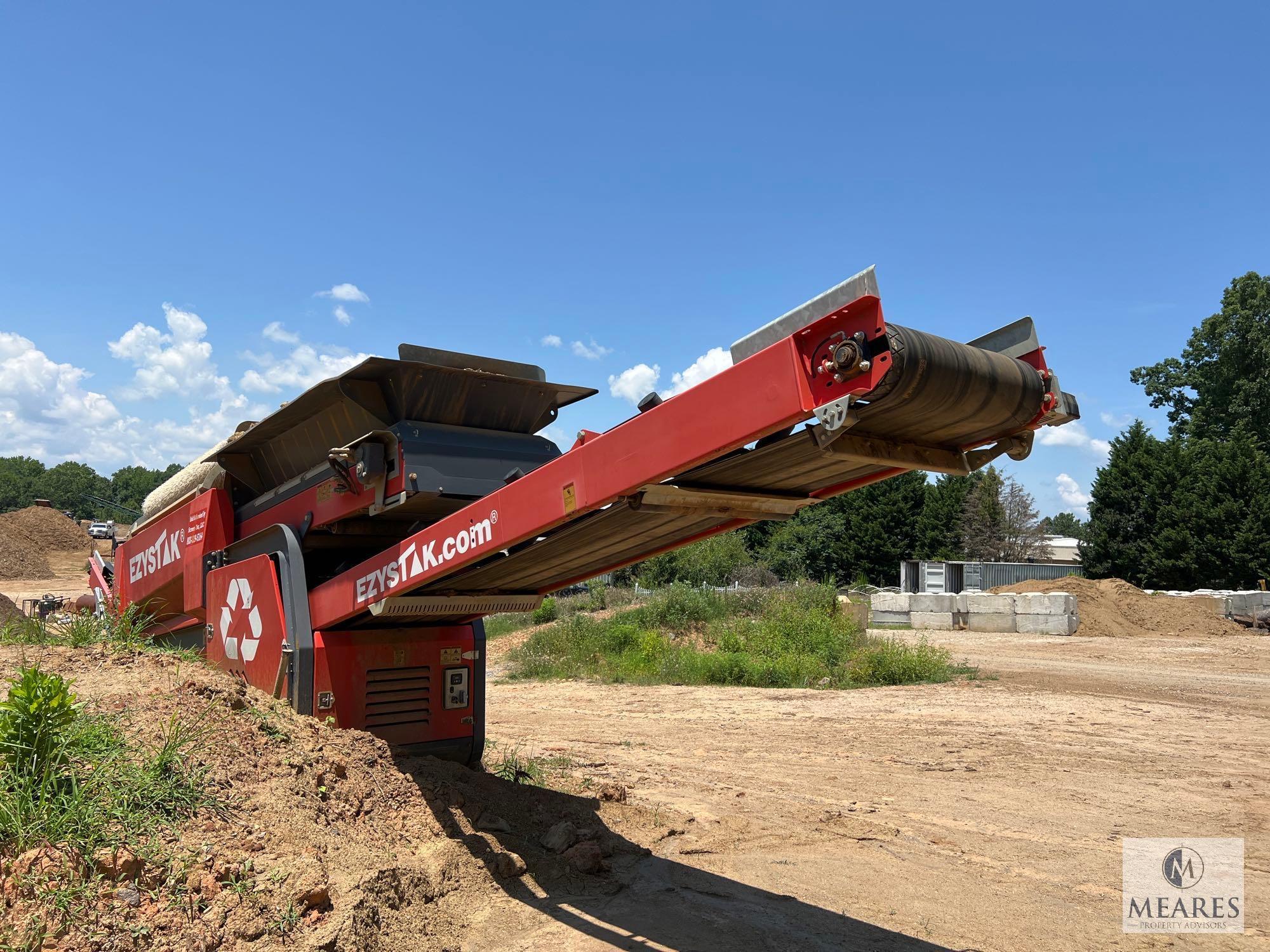 2018 EZYSTAK T3000 Trommel with Screen and Conveyor
