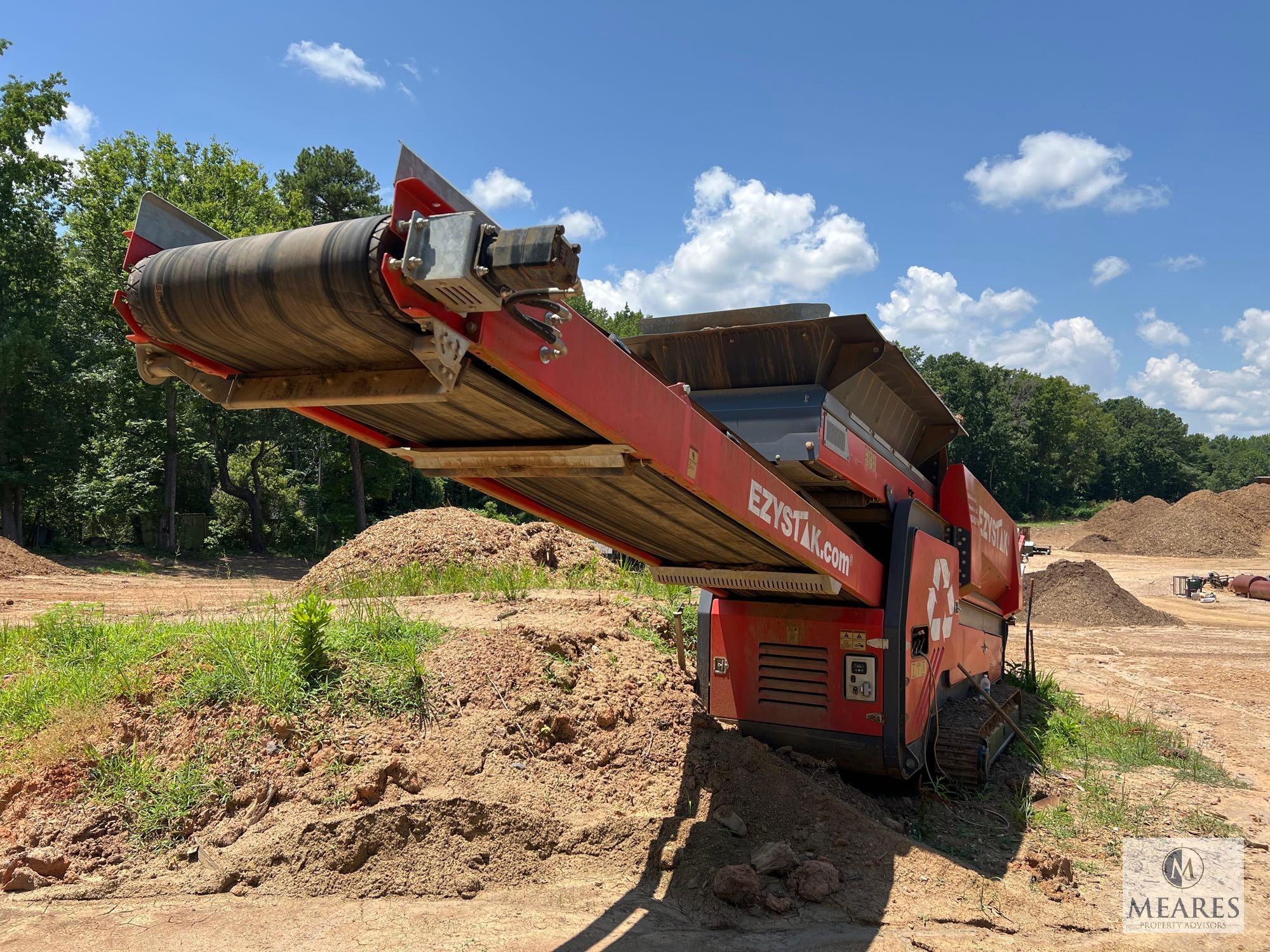 2018 EZYSTAK T3000 Trommel with Screen and Conveyor