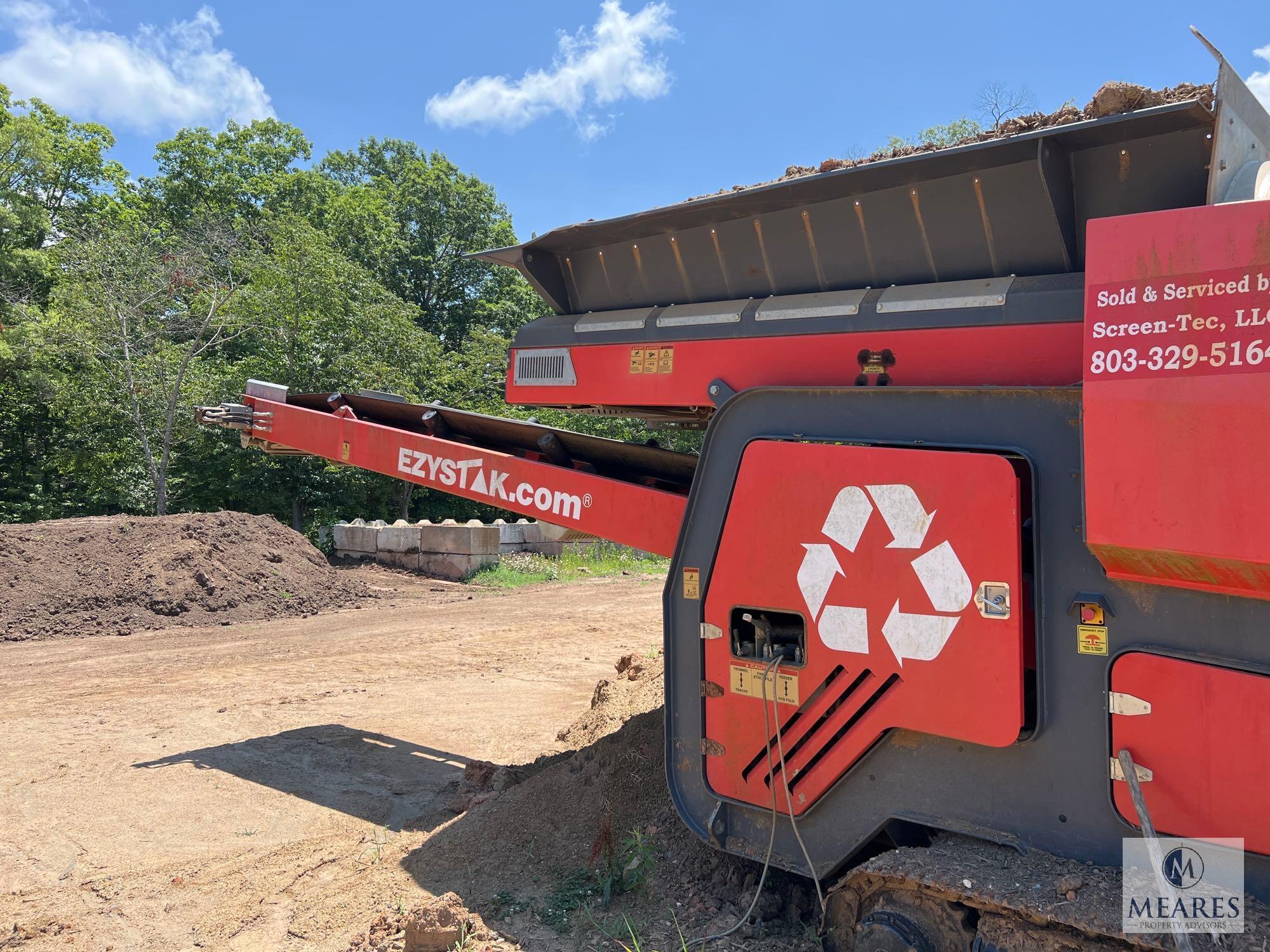 2018 EZYSTAK T3000 Trommel with Screen and Conveyor