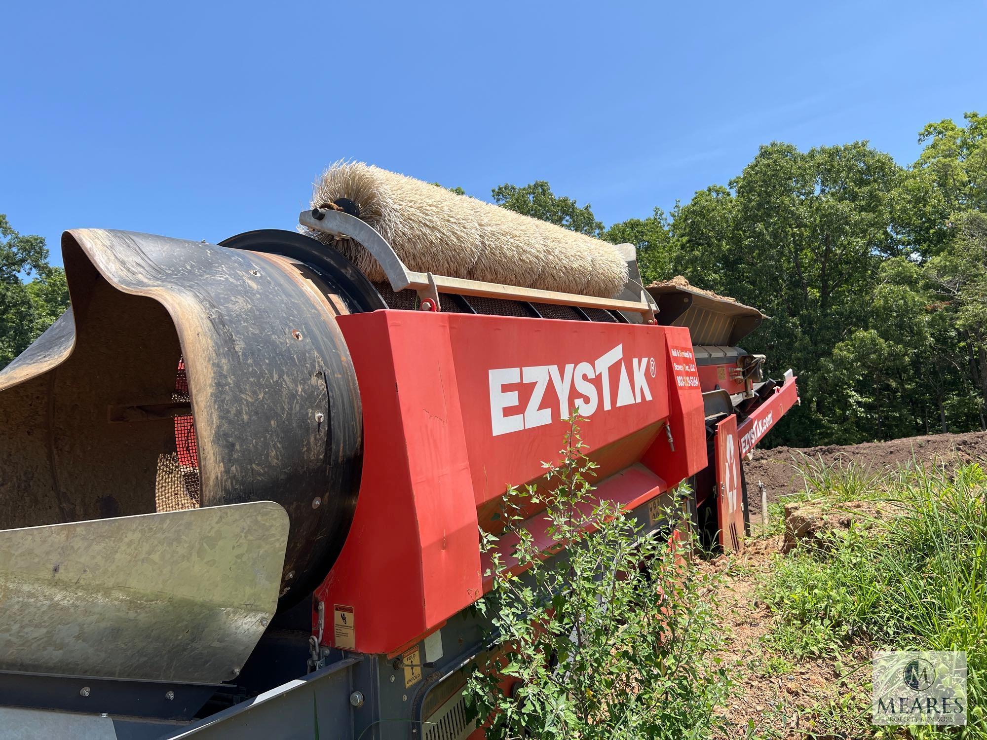 2018 EZYSTAK T3000 Trommel with Screen and Conveyor