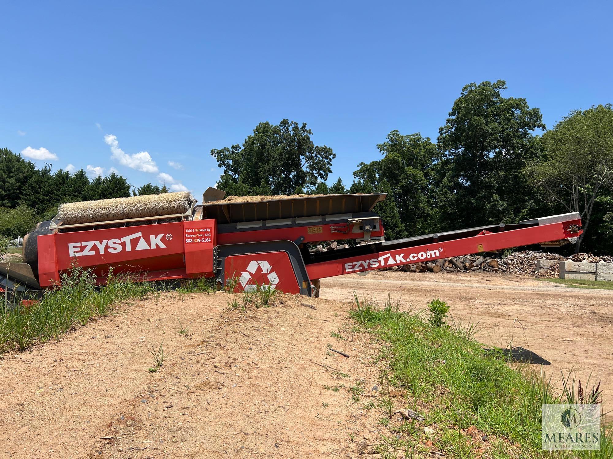 2018 EZYSTAK T3000 Trommel with Screen and Conveyor