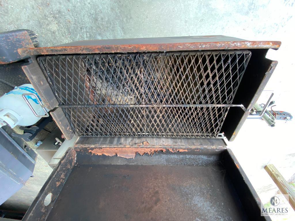 Meadow Creek Custom Barbeque trailer w/ sink