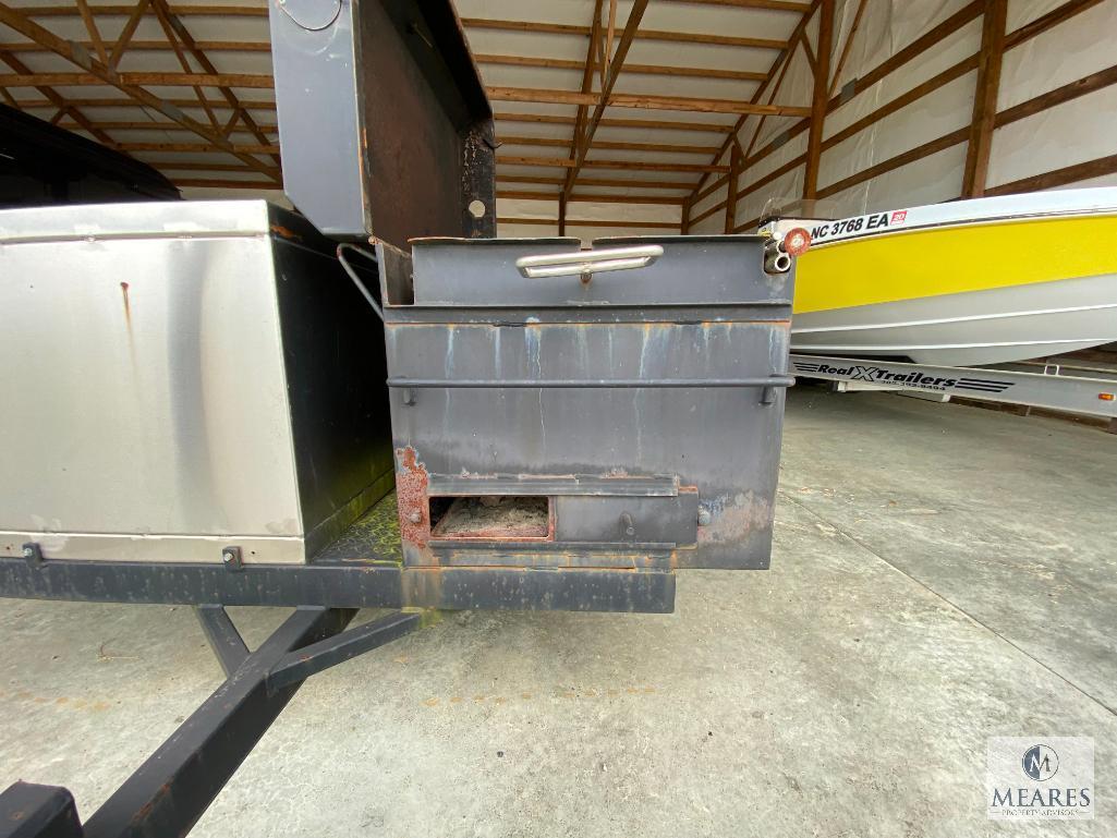 Meadow Creek Custom Barbeque trailer w/ sink