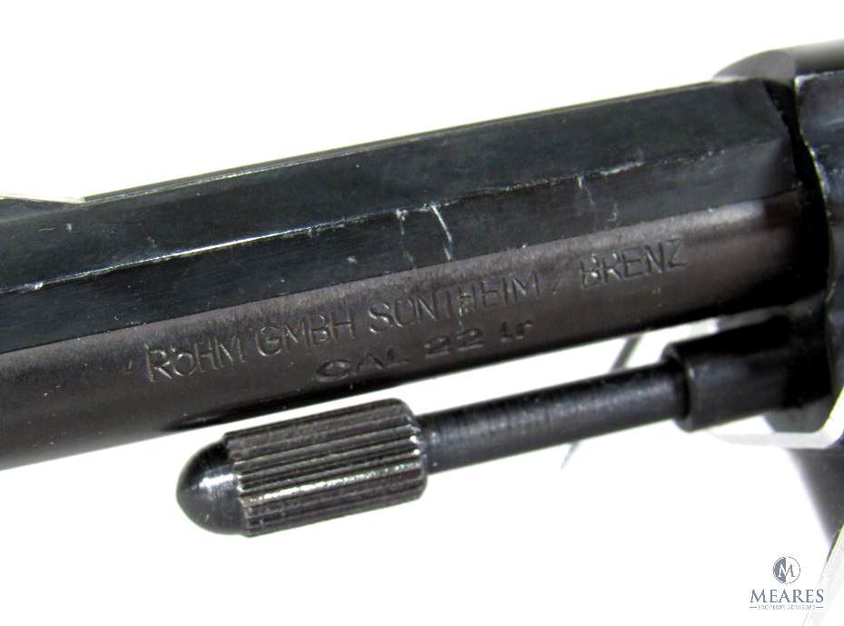 Rohm Model RG10s .22LR Double Action Revolver