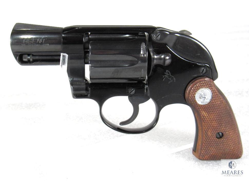 Colt Agent with Colt Hammer Shroud (2nd Issue). Chambered in .38 Spt.