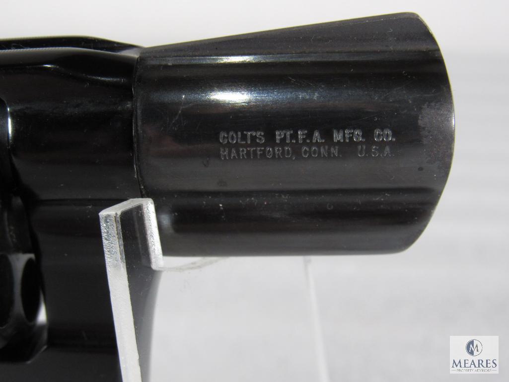 Colt Agent with Colt Hammer Shroud (2nd Issue). Chambered in .38 Spt.