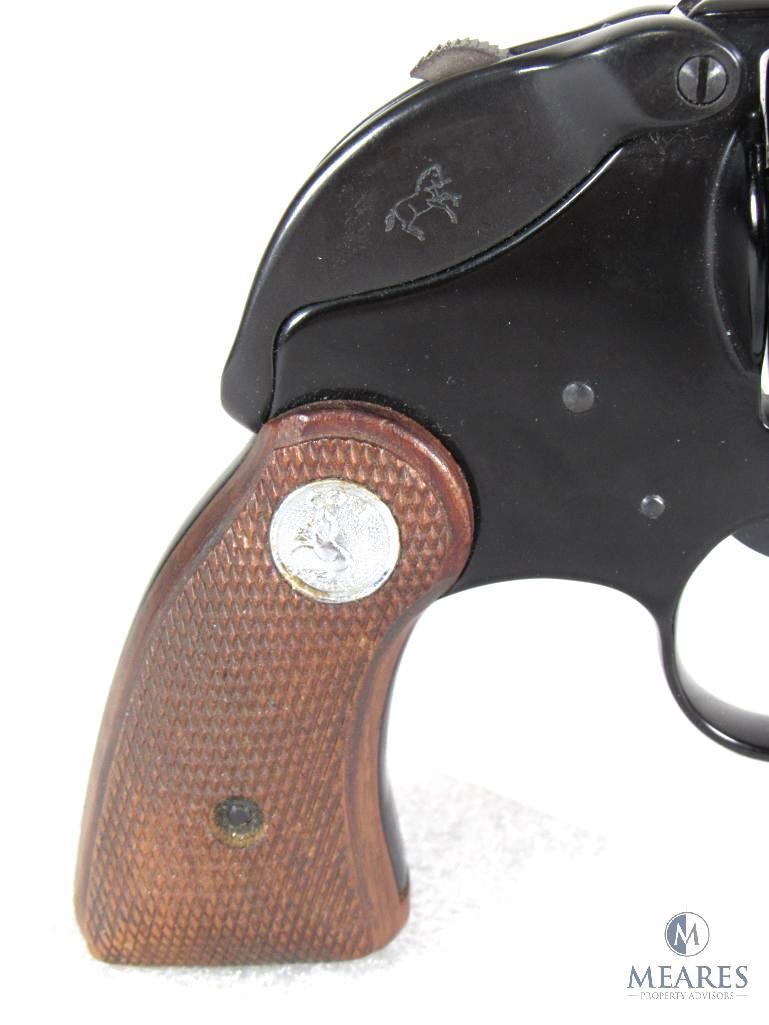 Colt Agent with Colt Hammer Shroud (2nd Issue). Chambered in .38 Spt.