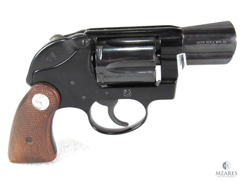 Colt Agent with Colt Hammer Shroud (2nd Issue). Chambered in .38 Spt.