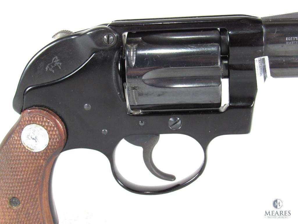 Colt Agent with Colt Hammer Shroud (2nd Issue). Chambered in .38 Spt.