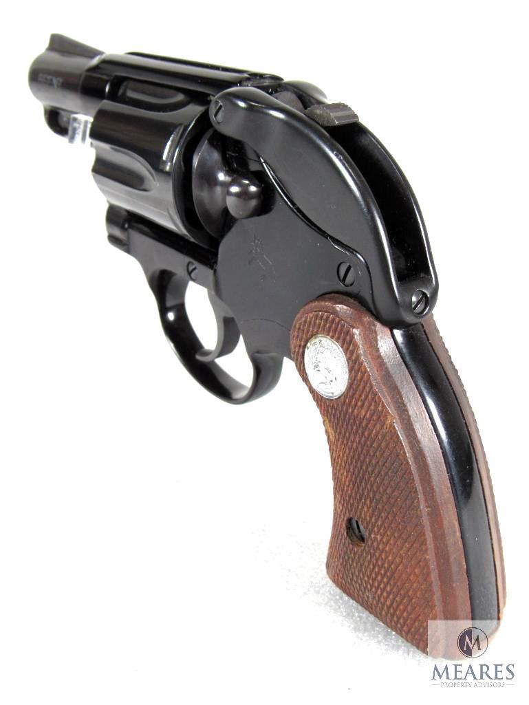 Colt Agent with Colt Hammer Shroud (2nd Issue). Chambered in .38 Spt.