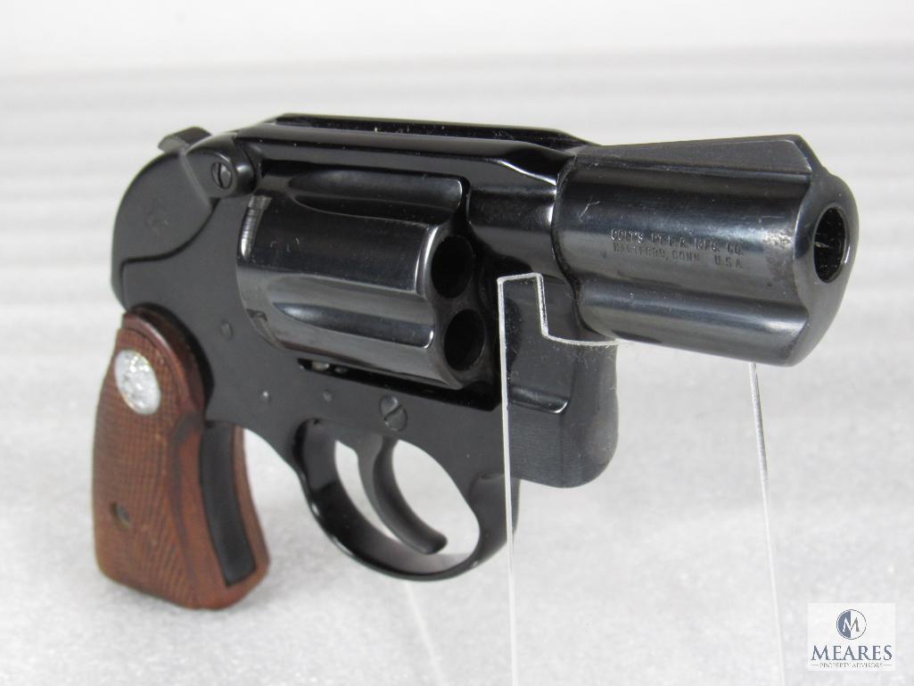 Colt Agent with Colt Hammer Shroud (2nd Issue). Chambered in .38 Spt.