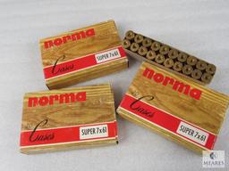 Norma Super 7x61 Unprimed Brass. Unfired