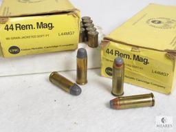 Remington UMC .44 Rem. Mag. 180 Gr. JSP Ammo.