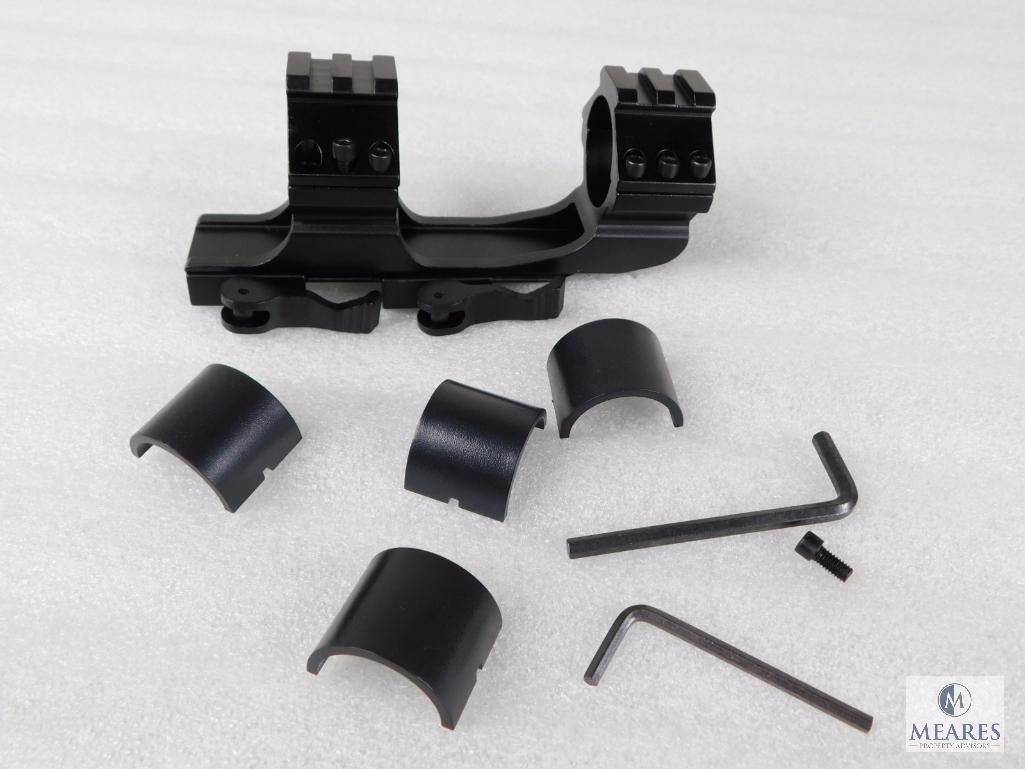 New Quick Detach Rifle Scope Base and Rings. Fits 1" or 30mm Rifle Scopes