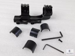 New Quick Detach Rifle Scope Base and Rings. Fits 1" or 30mm Rifle Scopes