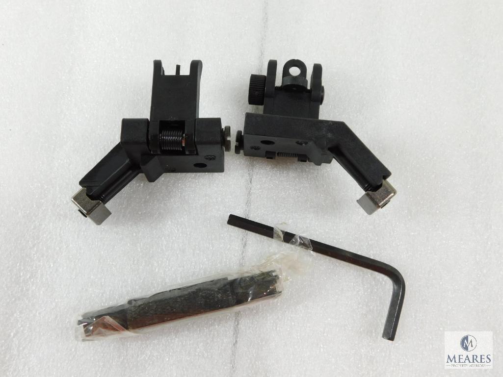 New 45 Degree Offset AR15 Front and Rear Sights