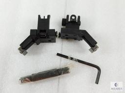 New 45 Degree Offset AR15 Front and Rear Sights