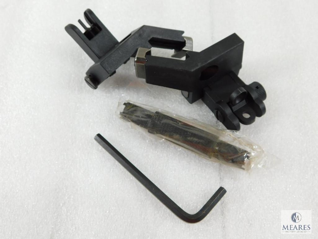 New 45 Degree Offset AR15 Front and Rear Sights