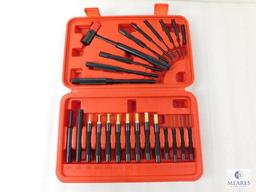 New 24 Piece Gunsmith Punch and Mallet Set in Hard Case