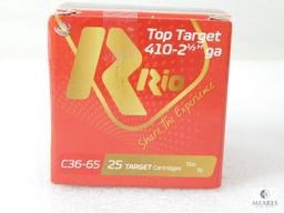 25 Rounds Rio .410 Gauge Shotgun Shells 2 1/2" #7.5