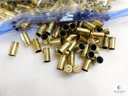 500 Count 9mm Once Fired Cleaned Brass Casings