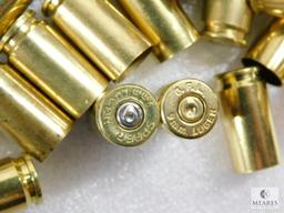 500 Count 9mm Once Fired Cleaned Brass Casings