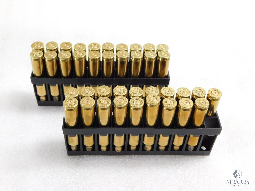 39 Count .204 Ruger Once Fired Brass Cleaned Brass Casings
