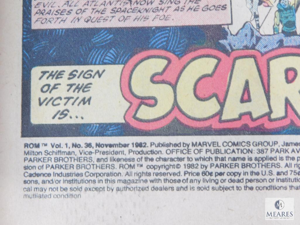 ROM Spaceknight Comics