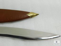 Khukuri Style Knife with Sheath