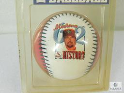 1998 Mark McGwire Baseball #62 Home Runs Making History Certified Authentic
