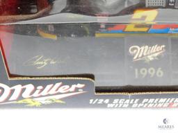 1996 Miller #2 Rusty Wallace 1/24 Scale Race Car