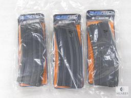 Lot Three New Surefeed AR-15 30 Round Magazines 5.56 / .223 / .300 AAC