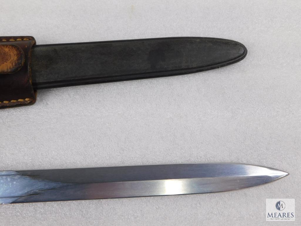 Rifle Bayonet with Leather Frog and Sheath