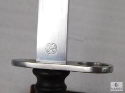 Rifle Bayonet with Leather Frog and Sheath