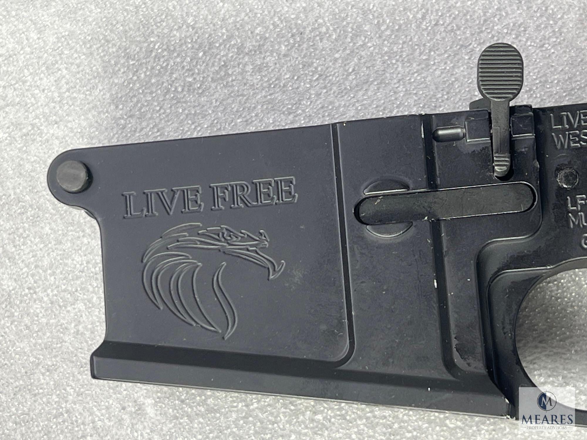 Live Free Armory LF-10 Lower Receiver for AR-10 Style Rifles (3912)