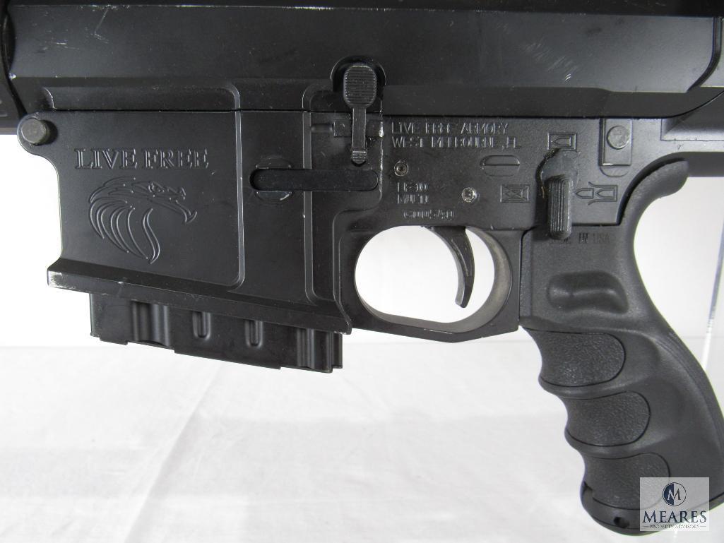 Live Free Armory Model LF-10 Semi-Auto AR-15 Style Rifle .308 Winchester With Scope (3930)