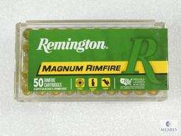 50 Rounds Remington .22 Magnum Ammo. 40 Grain Hollow Point