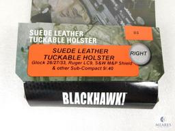 New Blackhawk Leather Inside Waist Holster